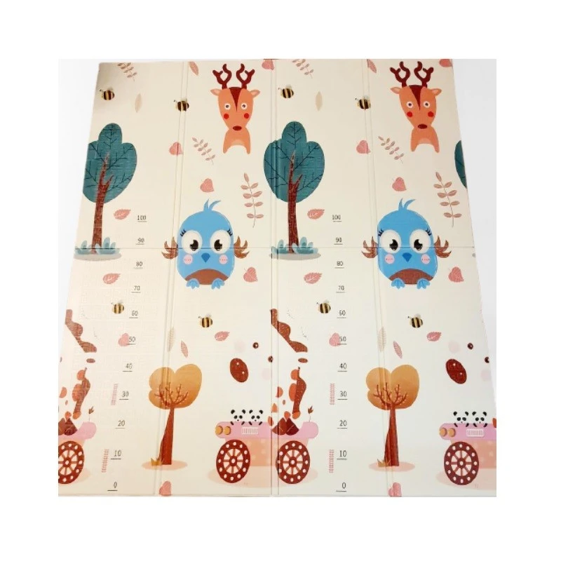 Детски килим за игра, Мечета с хвърчила, 150 х 180 х 1